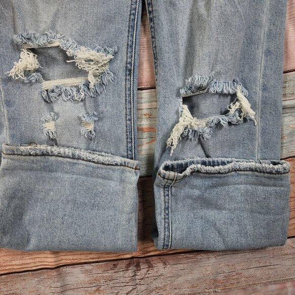 SONG Timeless Fit womens 3/26 Comfort Vintage Stretch Distressed Jeans New - Picture 12 of 12